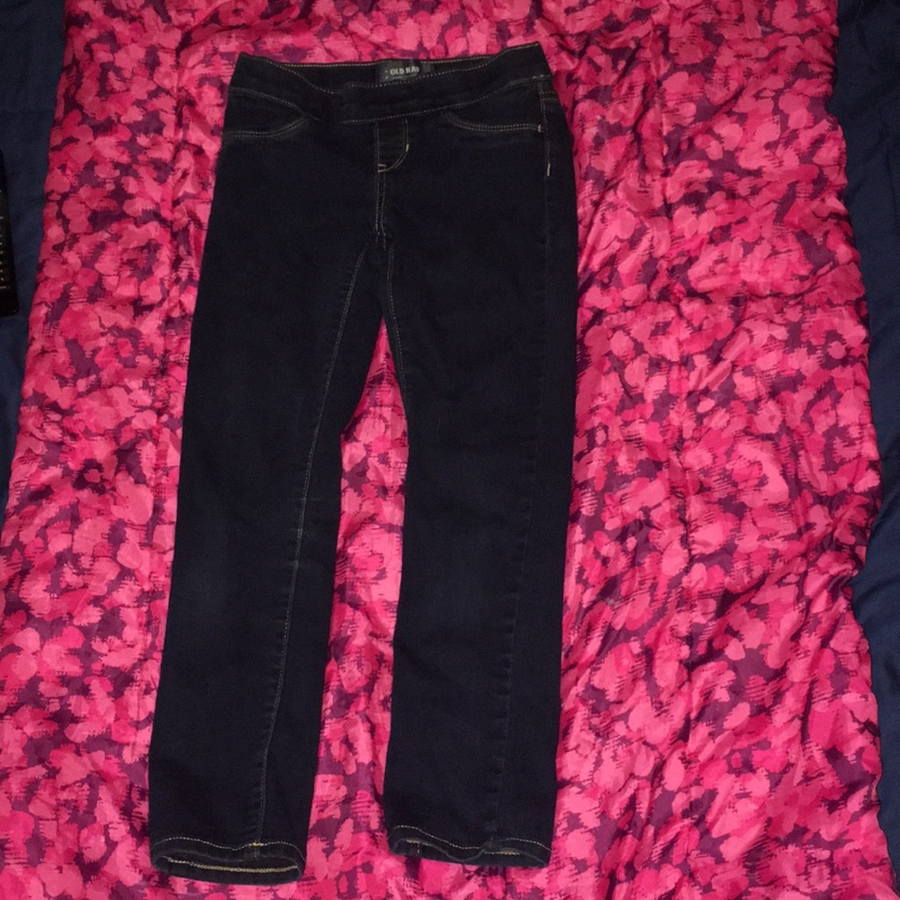 Dark blue skinny jeans